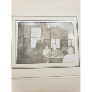 Vintage Classroom Photo Of Students And Teacher With Alston Studio Inc Frame